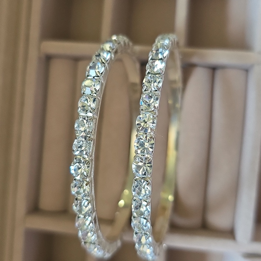x2 Rhinestone Bracelets - Picture 4 of 8